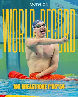 ✨ Hector Denayer ✨  Il inscrit son nom dans l’histoire :
💥 Record du monde du 100 brasse : 1:03.54 (25m)
🏆 Champion de France avec 974,50 points, ex æquo avec @a_portal_ !  Une performance exceptionnelle. Bravo @moiignon 👏  📸 : fédération française handisport
@handisportofficiel @paraswimming @omsdijon @swimswamnews  📸 : @elodie_lorandi