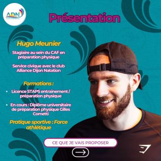 🚨Nouveau format avec Hugo, stagiaire en préparation physique !  Mobilité, prévention des blessures, exercices, routines…  → Du contenu chaque semaine pour progresser et performer dans l’eau. 🏊‍♂️  🔥 Restez connectés !  #natation #préparationphysique #adn #alliancedijonnatation #dijonnatation