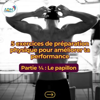 Le papillon est l’une des nages les plus exigeantes physiquement. 🦋
Puissance des bras, ondulation efficace, gainage solide : tout doit fonctionner ensemble.  Une préparation physique bien ciblée permet de mieux transmettre la force, d’améliorer la propulsion et de nager plus efficacement.  Ces exercices sont des outils, à adapter à l’âge, au niveau et au moment de la saison.