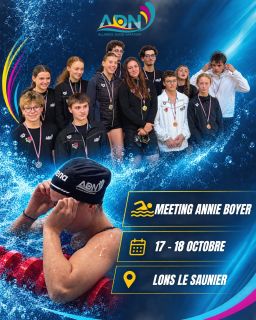 🏊♂️ Retour sur le Meeting Annie Boyer à Lons le saunier ! Ce week-end, nos nageurs étaient réunis à l’occasion du meeting Annie Boyer à Lons, avec 83 nageurs engagés et 13 nageurs maîtres !
563 courses nagées, 47 relais ! 🎯 Un meeting placé sous le signe de la préparation, en vue des prochaines échéances sportives. Les catégories Avenirs, Benjamins, Minimes et GCC étaient réunies pour donner le meilleur d’elles-mêmes dans une ambiance conviviale. 👏 De belles performances, de nombreux podiums, des sourires et surtout beaucoup de plaisir partagé dans les lignes d’eau ! Un grand bravo à tous nos nageurs pour leur engagement, ainsi qu’aux entraîneurs, officiels et accompagnateurs pour leur investissement. 💪 #competition #swim #swimmer #swimmers #lonslesaunier