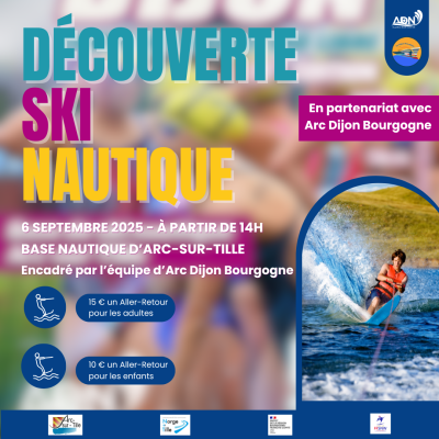 Affiche Ski nautique (1080 x 1080 px)