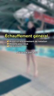 Présentation d’un échauffement général  Adapté à tous et à effectuer avant un entraînement de natation 🏊‍♂️  En 10 minutes ⏱️  #natation #swim #dijon #dijonnatation